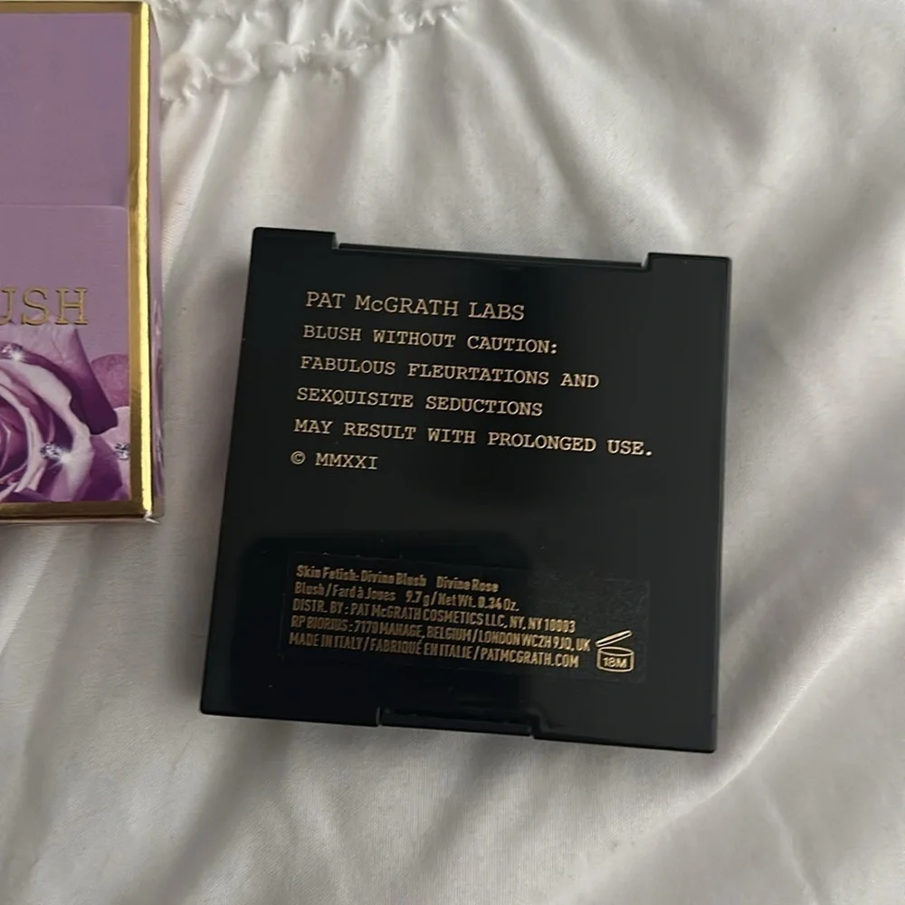 PAT MCGRATH Skin Fetish: Divine Blush in Nymphette (Soft Pink/Golden Pearl), NIB